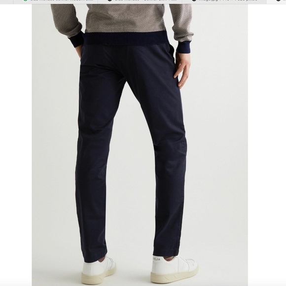 CLUB MONACO CONNOR MODERN SLIM FIT CHINO PANT NAVY BLUE -32 - Picture 4 of 15